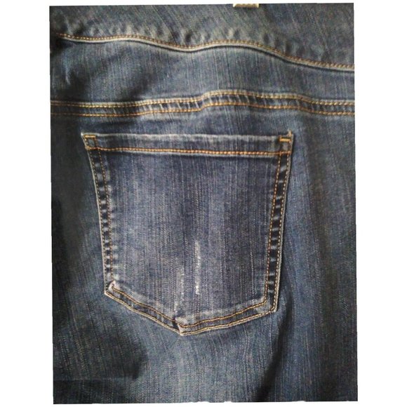 Torrid Womens Premium Distressed Blue Medium Wash Skinny Slim Denim Jeans US 24R - Picture 12 of 12